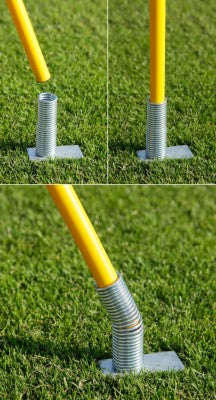 10er Set - Slalomstangen mit Knickgelenk (1,20 m)