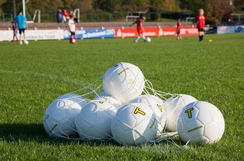 Ballnetz - für 10 Fussbälle