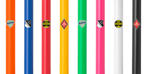Vereinslogo Sticker (klein) für Slalomstangen - Outdoor-Qualität