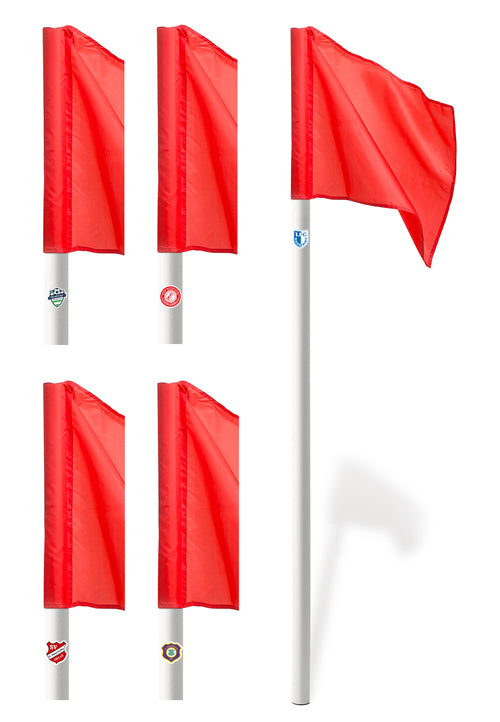 Vereinslogo Sticker (klein) für Eckfahnenstangen - Outdoor-Qualität