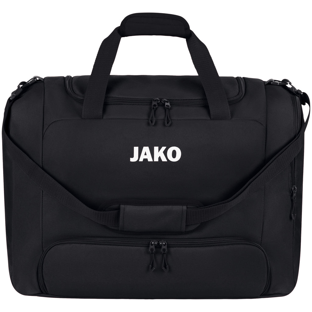 JAKO Sporttasche One mit Bodenfach - schwarz (800)