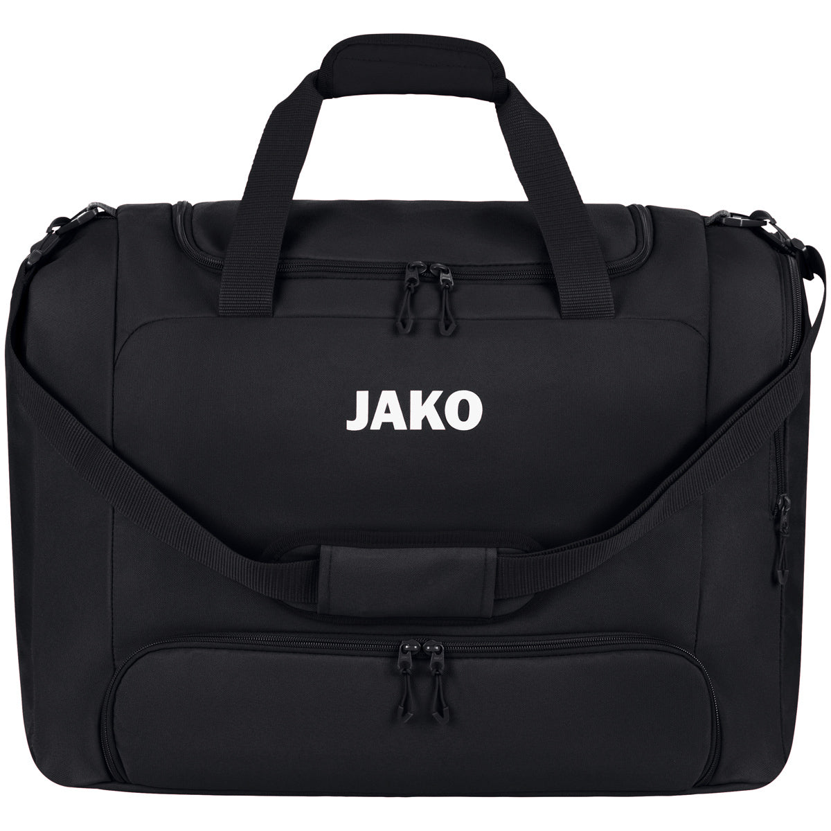JAKO Sporttasche One mit Bodenfach - schwarz (800)