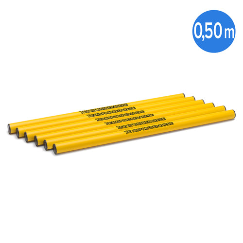 Hürdenstangen (2 Farben) - Länge: 50 cm