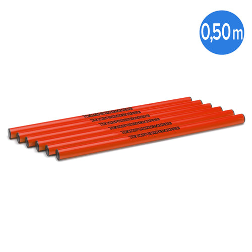 Hürdenstangen (2 Farben) - Länge: 50 cm