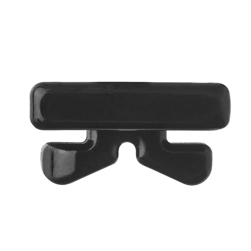 Netzhalter "Flach (helo)" für Tornetze - Farbe: Schwarz