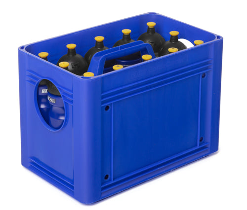 T-PRO BottleCarrier (6 Farben) - Kiste für Trinkflaschen (stapelbar)
