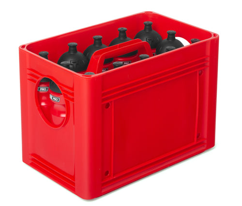 T-PRO BottleCarrier (6 Farben) - Kiste für Trinkflaschen (stapelbar)