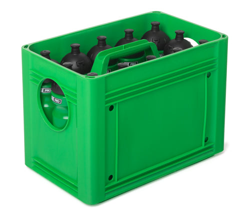 T-PRO BottleCarrier (6 Farben) - Kiste für Trinkflaschen (stapelbar)