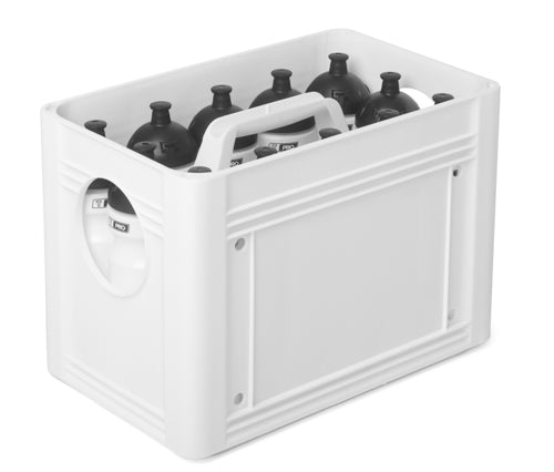 T-PRO BottleCarrier (6 Farben) - Kiste für Trinkflaschen (stapelbar)