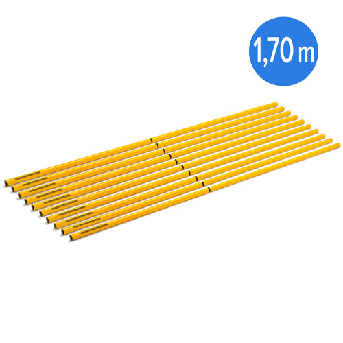 Hürdenstange 2-teilig (2 Farben) - Länge: 170 cm