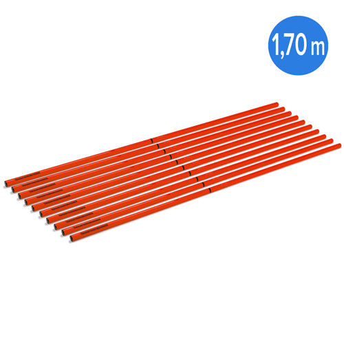 Hürdenstange 2-teilig (2 Farben) - Länge: 170 cm