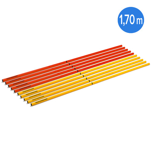 Hürdenstange 2-teilig (2 Farben) - Länge: 170 cm