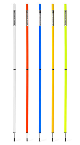 Slalomstange 160 cm (Ø 25 mm, 5 Farben) 2-teilig - einzeln