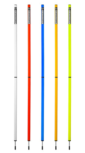 Slalomstange 170 cm (Ø 32 mm, 5 Farben) 2-teilig - einzeln