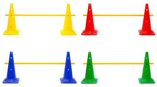 Kegelhürde (Einzelhürde), 4 Farben - Höhe: 52 cm