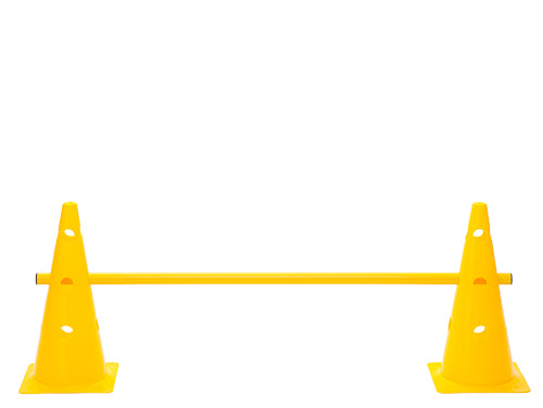 Kegelhürde (Einzelhürde), 4 Farben - Höhe: 38 cm