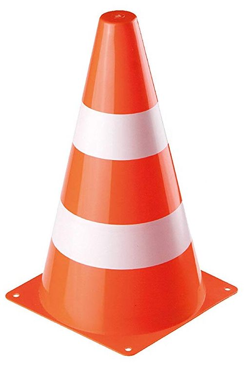 Verkehrskegel (Warnkegel) - Höhe: 23 cm