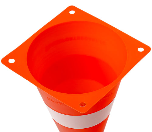 10er Set Verkehrskegel (Warnkegel) - Höhe: 23 cm