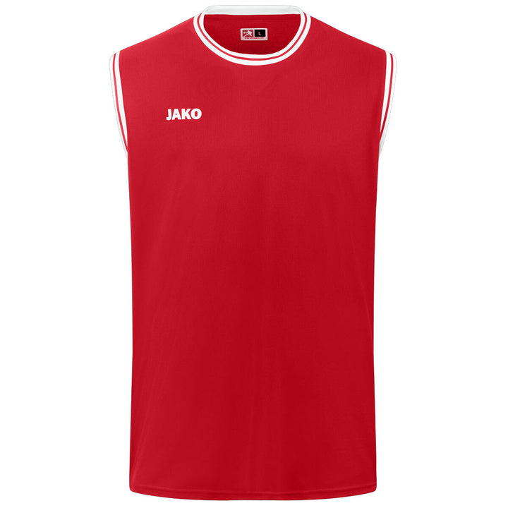 JAKO Trikot Center 2.0 - sportrot/weiß (01)