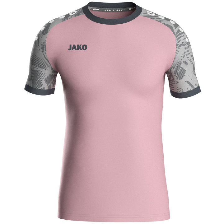 JAKO Trikot Iconic kurzarm - dusky pink/soft grey/anthra li (171)