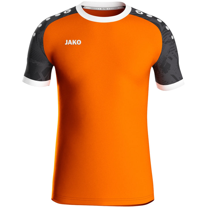 JAKO Trikot Iconic kurzarm - neonorange/schwarz (351)