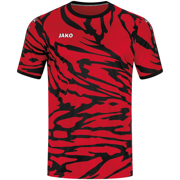 JAKO Trikot Animal kurzarm - sportrot/schwarz (111)