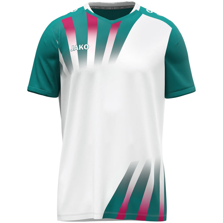 JAKO Trikot Vintage kurzarm - weiß/türkis (038)