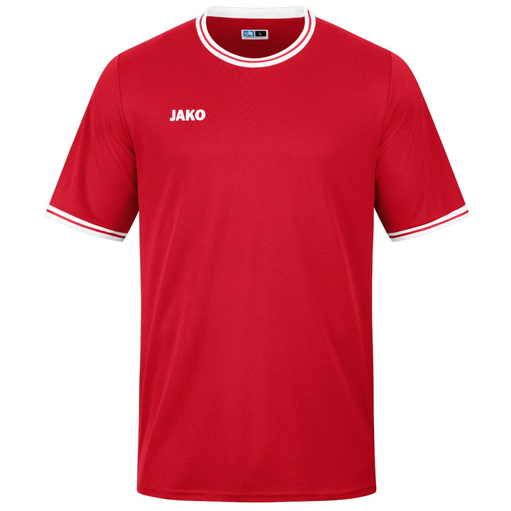 JAKO Shooting Shirt Center 2.0 - sportrot/weiß (01)