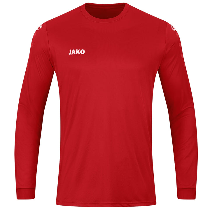 JAKO Trikot Team Langarm - sportrot (01)