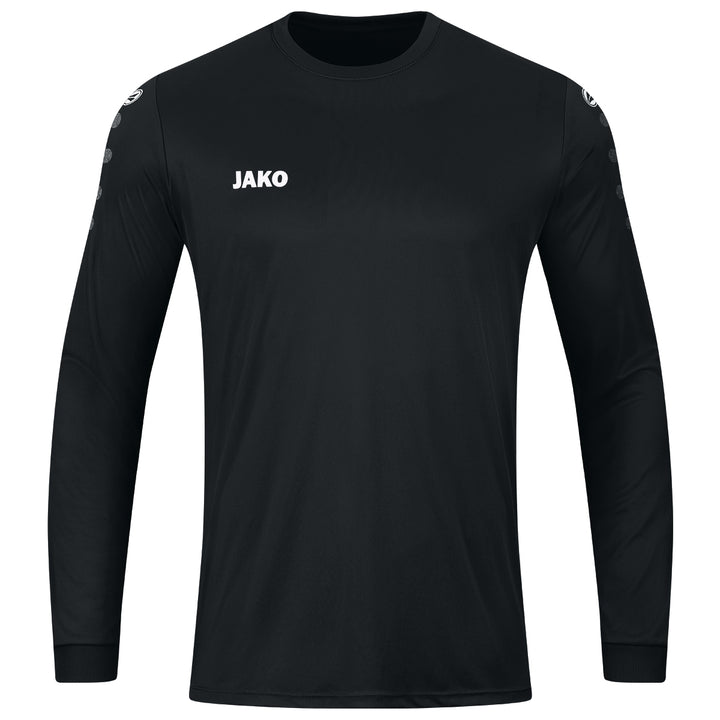 JAKO Trikot Team Langarm - schwarz (08)