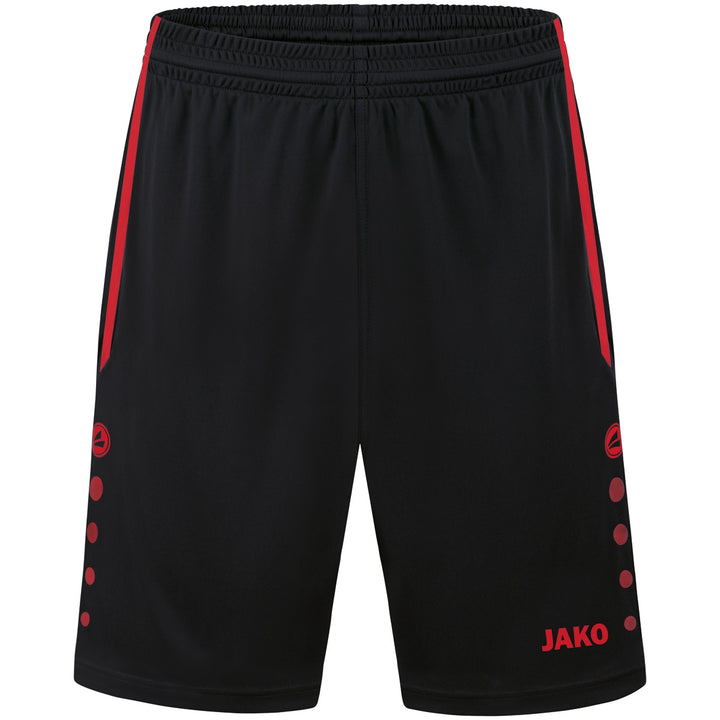 JAKO Sporthose Allround - schwarz/sportrot (809)