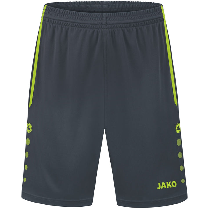 JAKO Sporthose Allround - anthrazit/lemon (833)