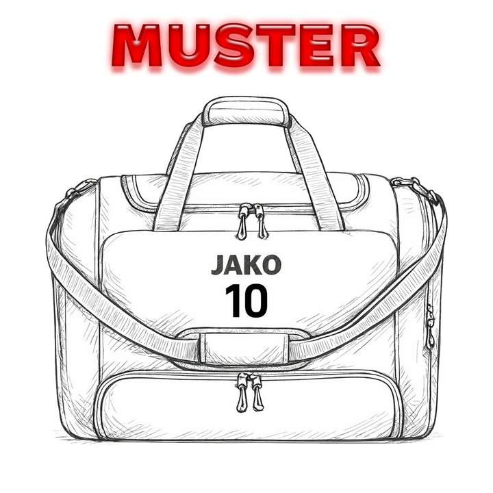 JAKO Sporttasche One mit Bodenfach - marine (900)
