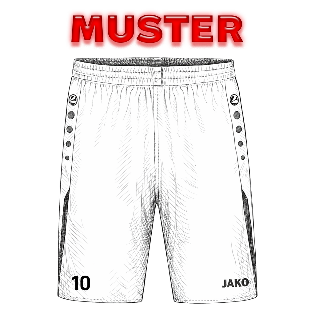 JAKO Sporthose Challenge - JAKO blau/neongelb (443)