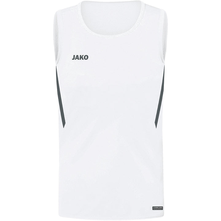 JAKO Tanktop Challenge - weiß/anthra light (002)