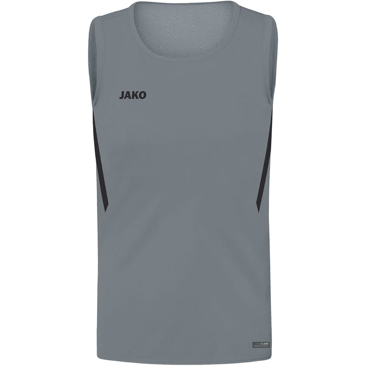 JAKO Tanktop Challenge - steingrau/schwarz (841)
