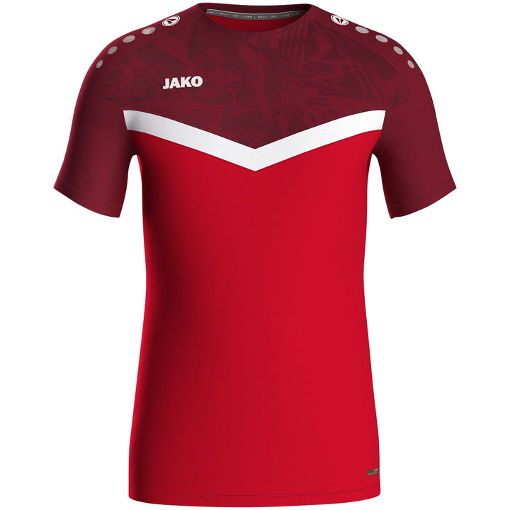 JAKO T-Shirt Iconic - rot/weinrot (103)
