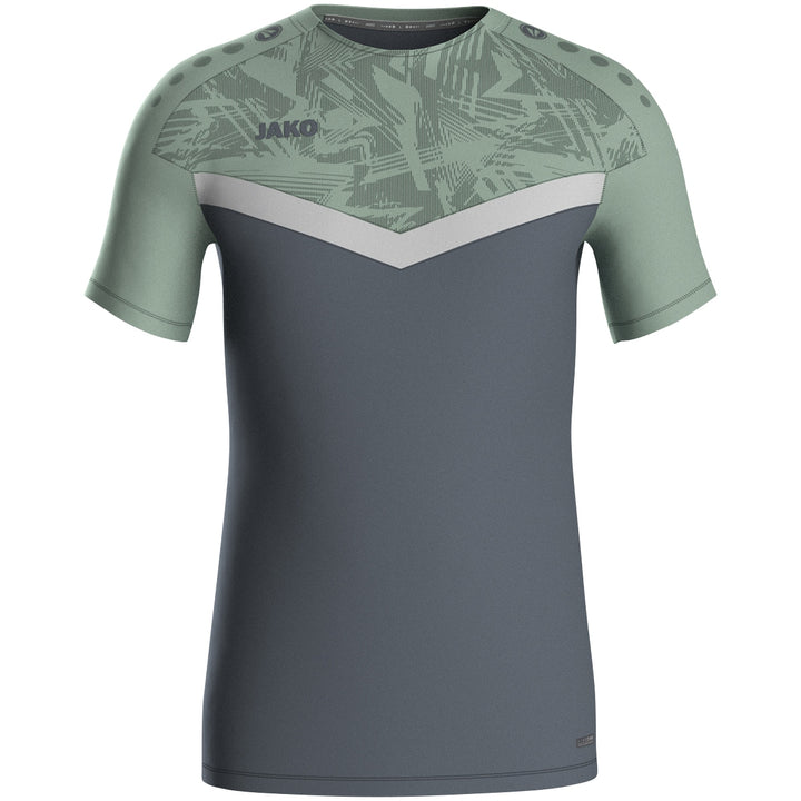 JAKO T-Shirt Iconic - anthra light/mintgrün/soft gre (852)