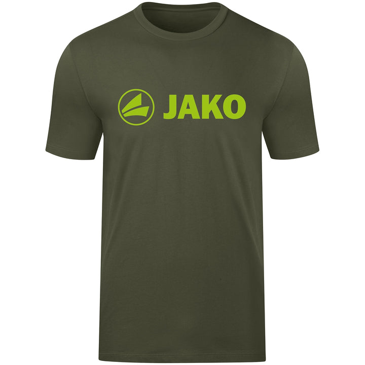 JAKO T-Shirt Promo - khaki/neongrün (231)