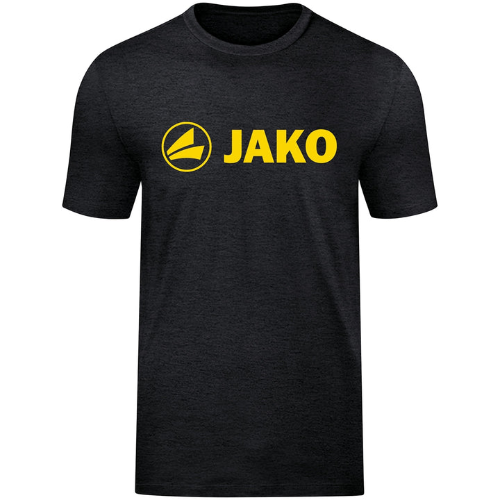 JAKO T-Shirt Promo - schwarz meliert/citro (505)