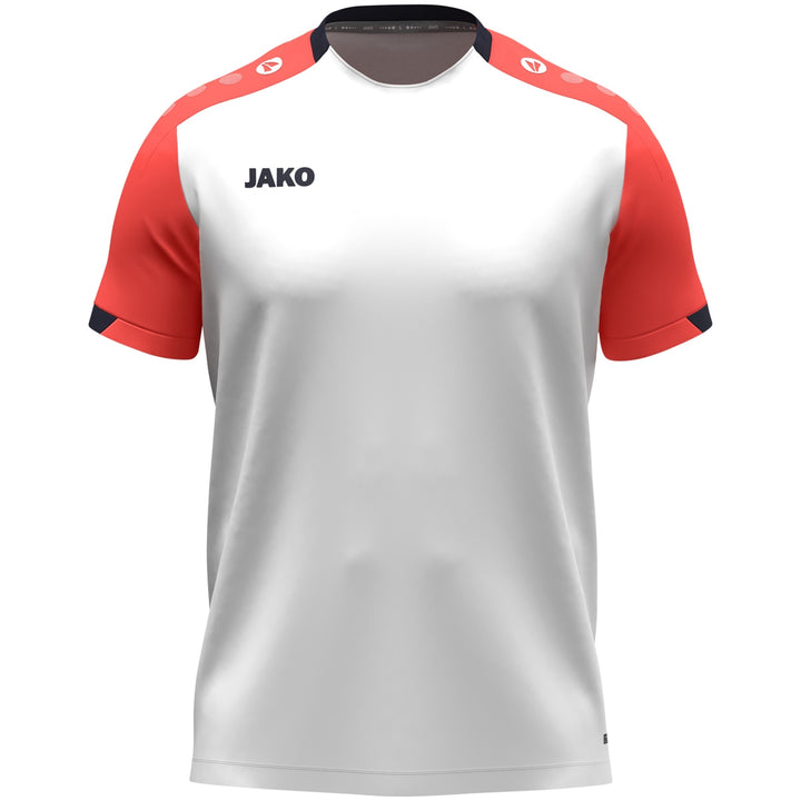 JAKO T-Shirt Dynamic - weiß/coral/marine (026)