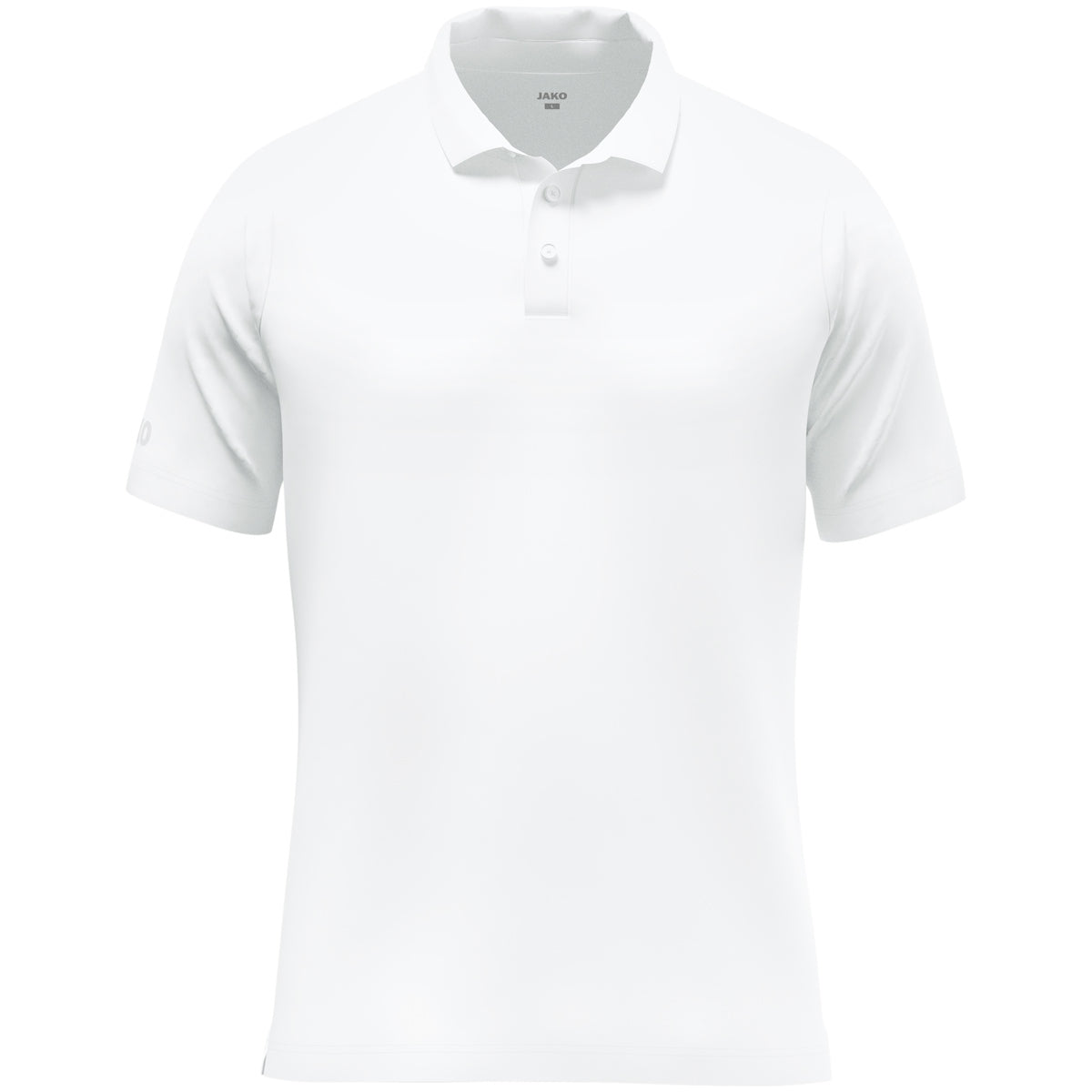 JAKO Polo Uni - weiß (000)
