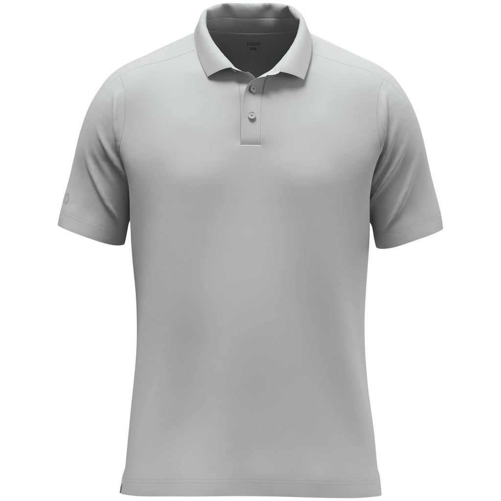 JAKO Polo Uni - hellgrau (522)