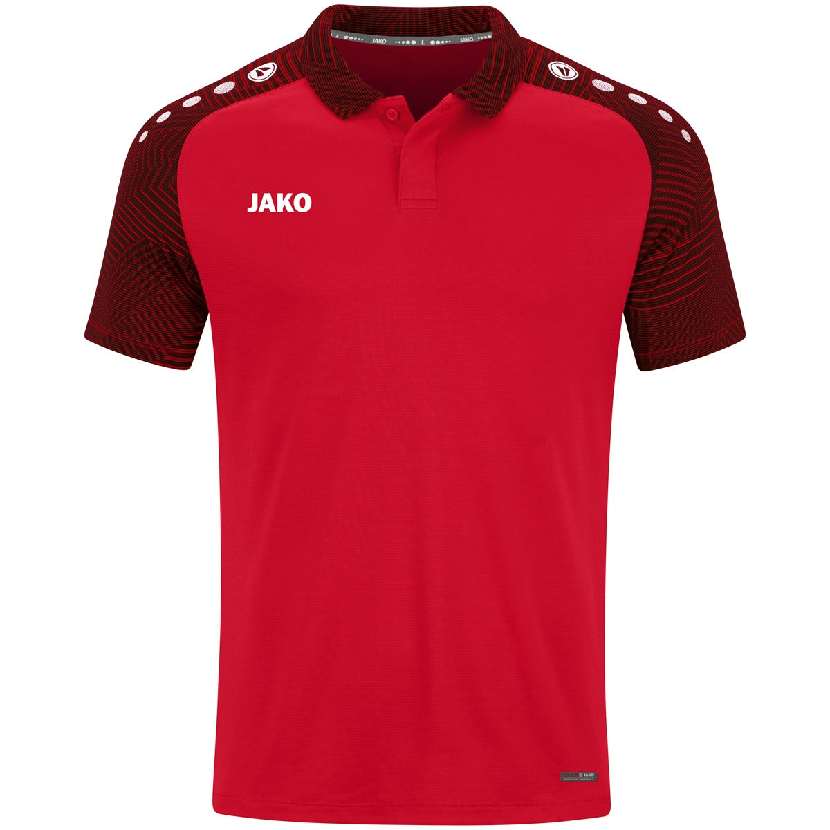 JAKO Polo Performance - rot/schwarz (101)
