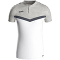 JAKO Polo Iconic - weiß/soft grey/anthra light (016)