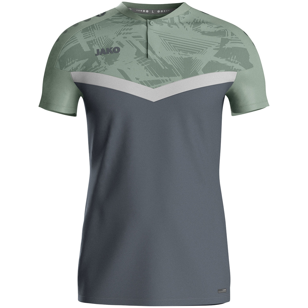 JAKO Polo Iconic - anthra light/mintgrün/soft gre (852)