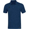 JAKO Polo Premium Basics - marine meliert (49)