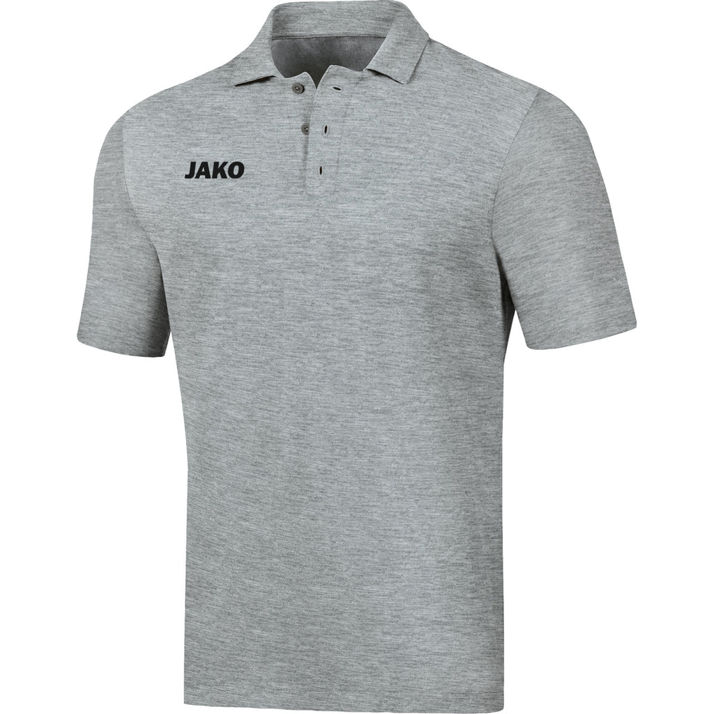 JAKO Polo Base - hellgrau meliert (41)