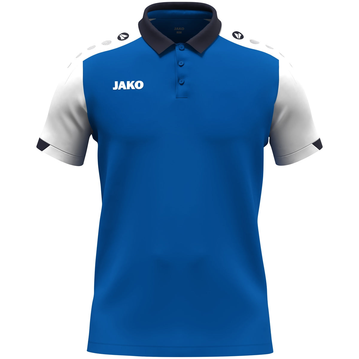 JAKO Polo Dynamic - royal/weiß/marine (405)