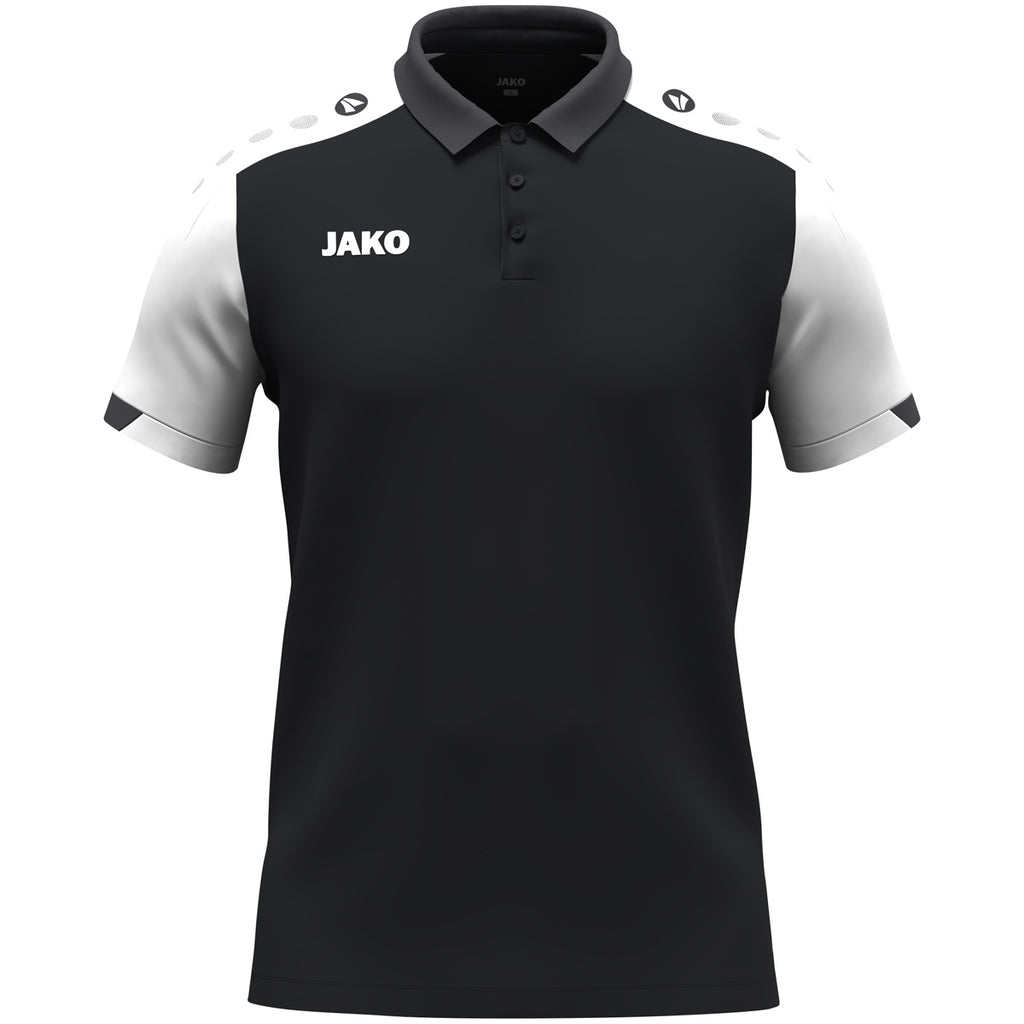 JAKO Polo Dynamic - schwarz/weiß/anthrazit (826)